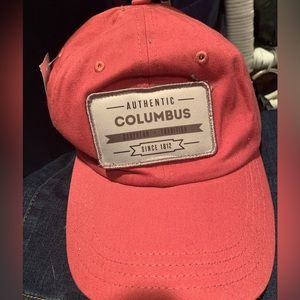 Columbus Red Hat with Tag